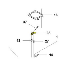 MUELLE CARBURADOR HUSQVARNA 455 545 550XP 345FR 55